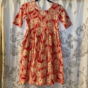 Hanna Anderson size 12 girls skater dress